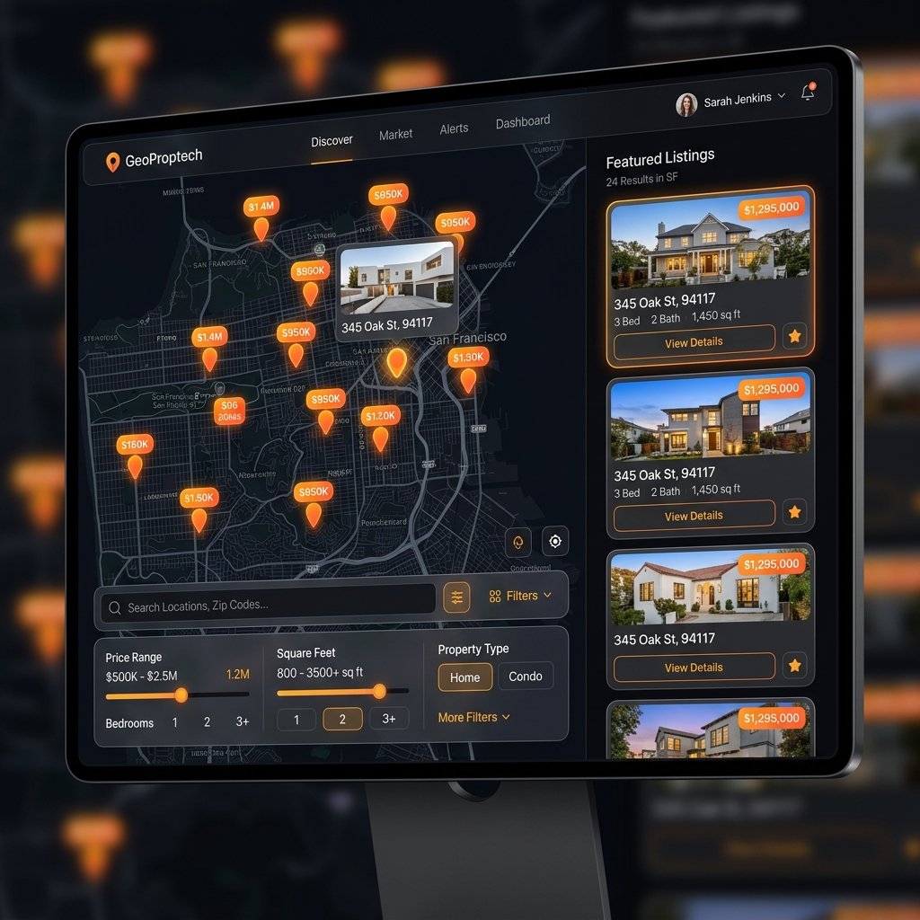 Bespoke PropTech Dynamic Maps Portal